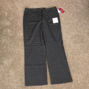 NWT Croft&Barrow Gray Dress Pants